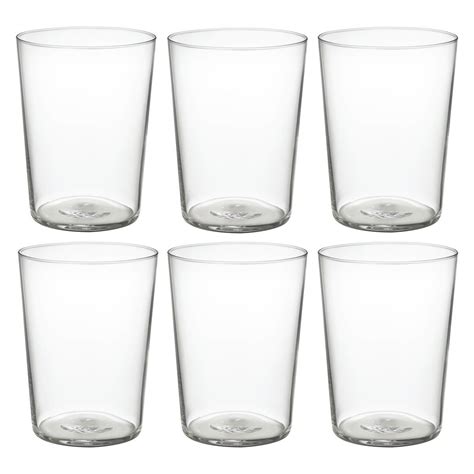 Buy Habitat Baron Set Of 6 Clear Tumblers Glassware Habitat Clear Tumblers Clear Glass