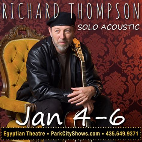 Richard Thompson Solo Acoustic
