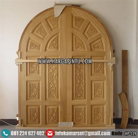 Silahkan kunjungi pintu promo murah terimakasih. Daun Pintu Lengkung Double Kayu Jati KW 1 Harga Pintu ...