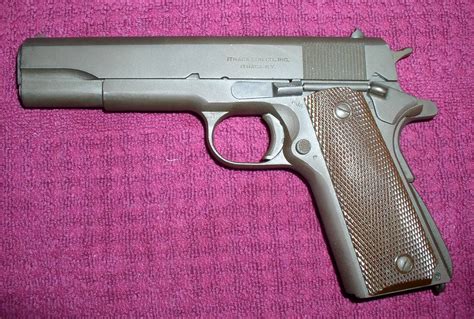 Ithaca Gun Co Excellent Ithaca 1911a1 Wwii 45 Gi Pistol For Sale At