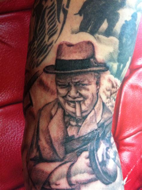 Churchill By Pix Tattoos Portrait Tattoo Tattoos Portrait