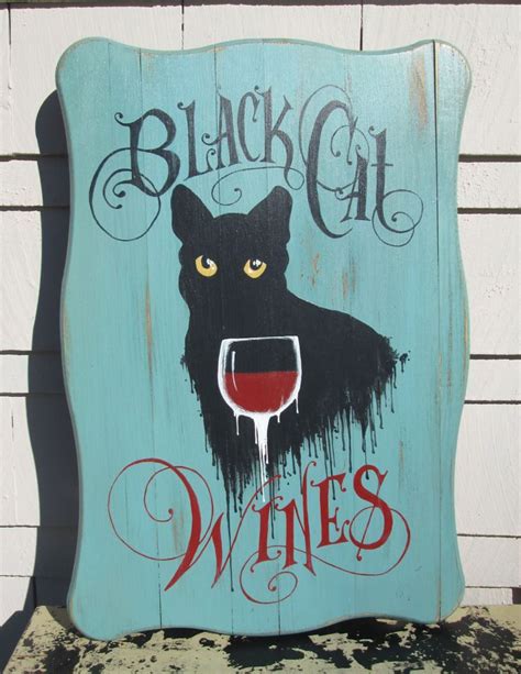 Black Cat Wines Cat Wine Black Cat Decor