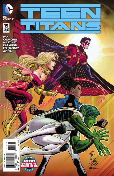 Weird Science Dc Comics Preview Teen Titans 19