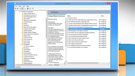 How To Configure Windows® Smartscreen Settings On A Windows® 8 Pc Youtube