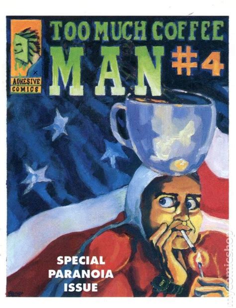 Too Much Coffee Man Minicomic 1991 Comic Books