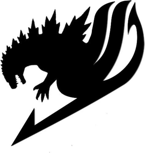 Godzilla Logo Png Fairy Tail Symbol Clipart Large Size Png Image