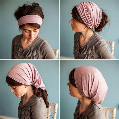 Classic Cowl Headwrap With Images Hair Scarf Styles Hair Cover