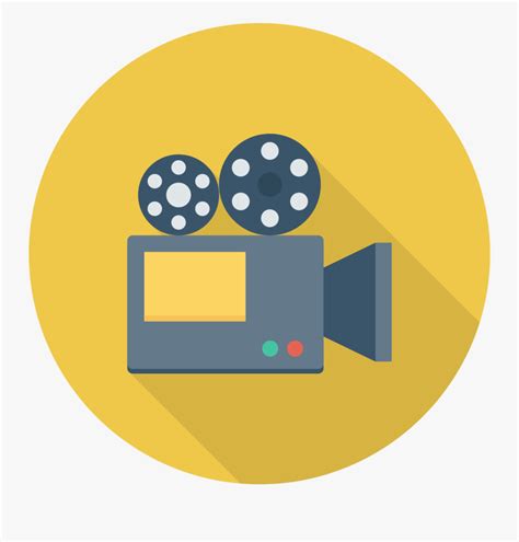 Filmmaking Cinematography Movie Camera Film Camera Icon Png Free