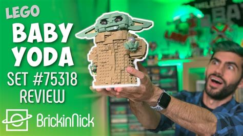 Lego Baby Yoda Set Review 75318 The Child From The Mandalorian Youtube