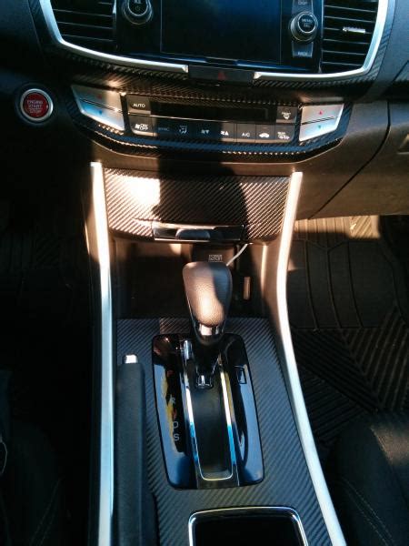 2013 2014 2015 2016 2017 Honda Accord Interior Real Carbon Fiber Dash