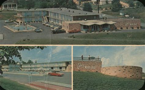 Embassy Motor Lodge Roanoke Va Postcard