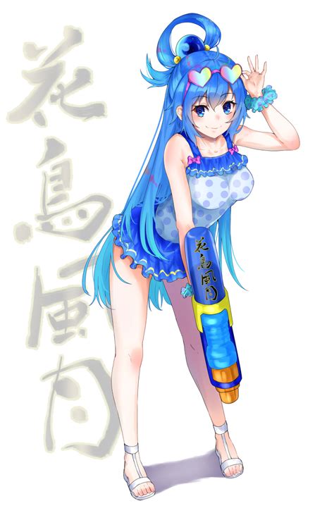 Safebooru 1girl Absurdres Aqua Konosuba Bangs Bare Shoulders Bikini