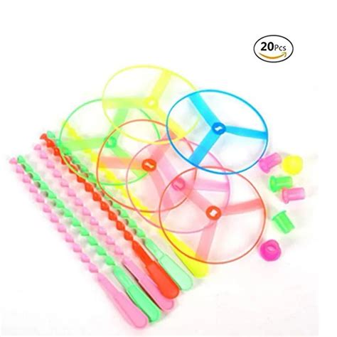 Hundred Powers Dragonfly Toy Plastic Twisty Flying Saucers Spinning