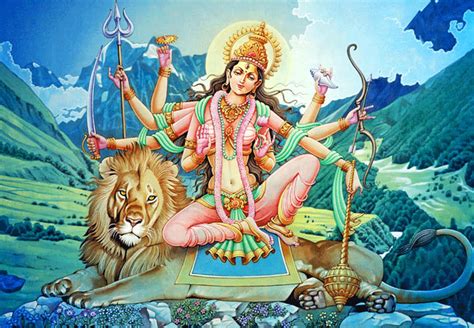 Goddess Durga The Adi Shakti Sagar World Blog