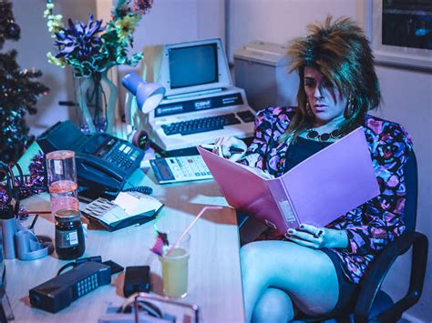 Sara stone finds herself in competition for a job, a male employee has the edge coz he is buddies with the boss. The '80s Office Party Pop-up | Things to do in London