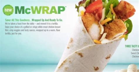 Mcdonald S To Launch Subway Buster The Mcwrap Ad Age