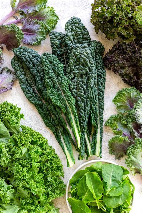 Kale 101 Health Benefits And Types Types Of Kale Kale Benefits Kale