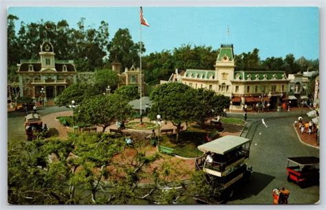 Theme Park And Expo~disneyland Ca~main Street Town Square~horse~vintage