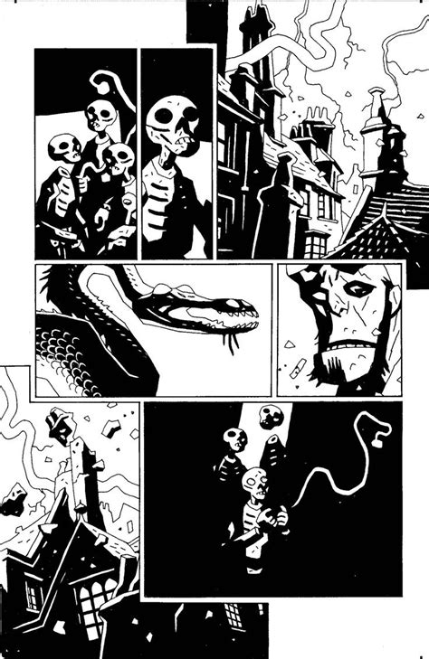 Page Not Found Mike Mignola Art Graphic Novel Art Mike Mignola