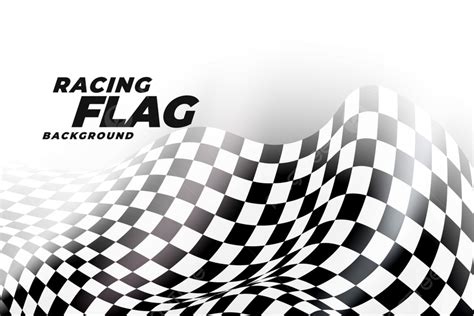 Racing Flag Background In Black And White Checkers Race Racing Flag