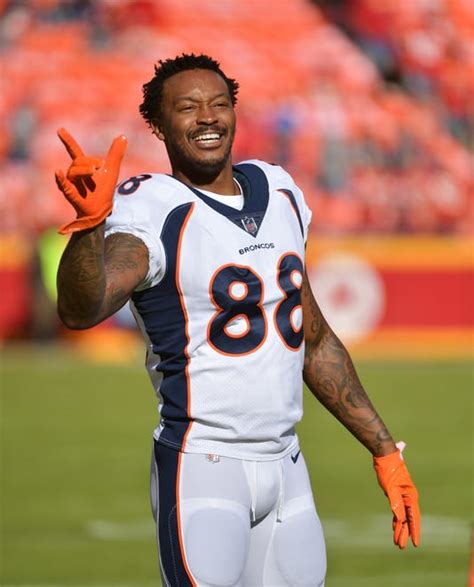 Demaryius Thomas Gives 50 50 Odds Hes Traded By Denver Broncos