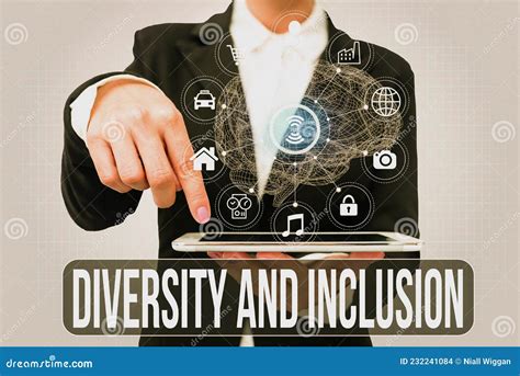 Inspiration Showing Sign Diversity And Inclusion Internet Concept