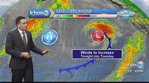 Winds To Strengthen Following Weak Front Youtube