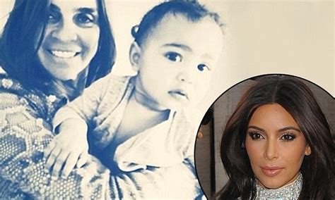 Kim Kardashians Daughter North West In Instagram Snap With Carine