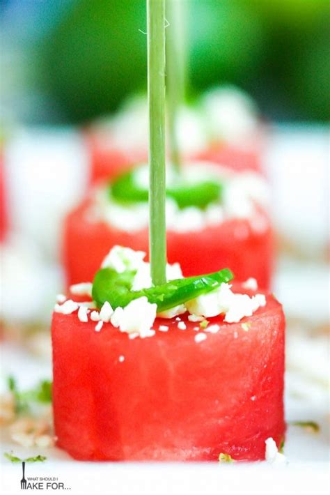 Margarita Watermelon Bites What Should I Make For