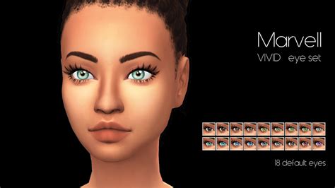 Sims 4 Default Eyes Maxis Match Swebtito