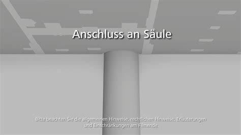 Direkt von deutschlands handwerkerportal nr. Akustikdecke StoSilent Distance - #09 Anschluss an Säulen ...