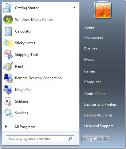 This is a compilation of featured windows 7/vista start buttons. Change Default Log Off Button in Windows 7 Start Menu