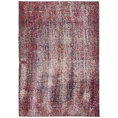 Vintage Overdyed Rug At 1stdibs Over Dyed Rugs
