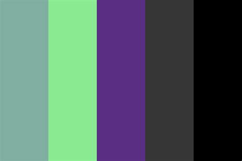 Purple And Green Color Palette