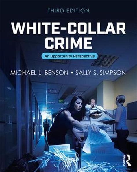 White Collar Crime By Michael L Benson Paperback 9781138288898 Buy