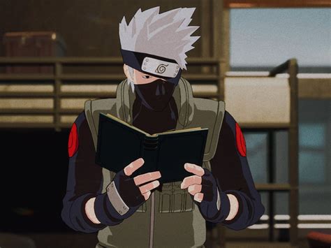 Naruto Kakashi Hatake Reading