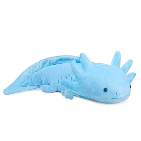 Buy Large Axolotl Plush Super Large Weighted Blue Axolotl Stuffed