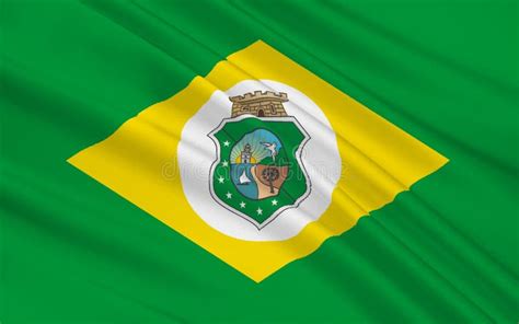 State Of Ceara State Of Brazil Flag Stock Image Image Of National