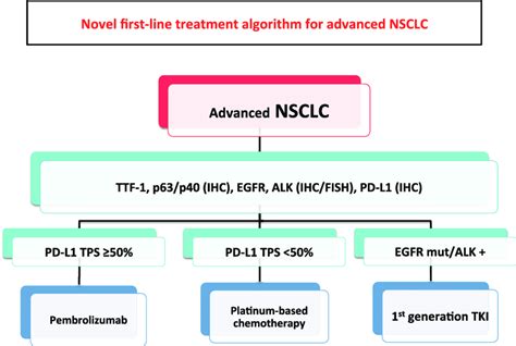 New First Line Treatment Algorithm For Advanced Nsclc Download