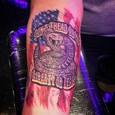 101 Best Dont Tread On Me Tattoo Ideas Youll Have To See To Believe