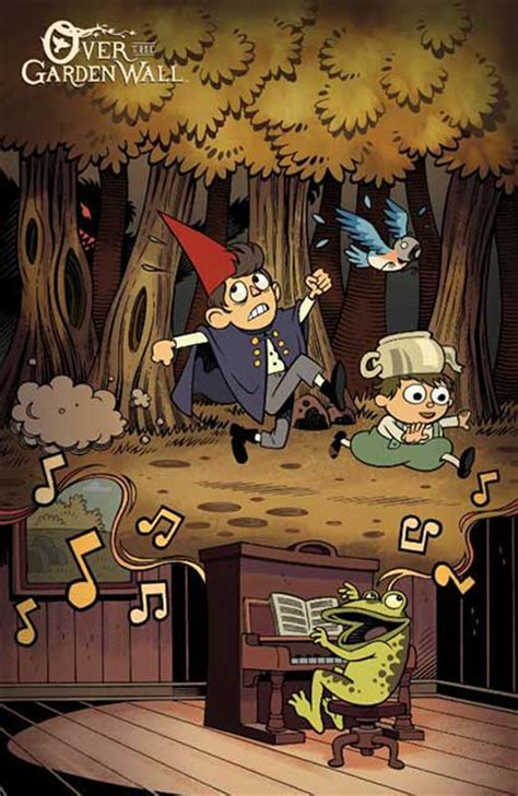 It is dark and bizarre at times (not too dark for most children), but it is also a true adventure with lots of light and hope inside bleakness. La miniserie Over the Garden Wall - Avventura nella ...