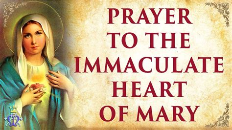 🌹 Embrace Of Mercy Novena Prayer To The Immaculate Heart Of Mary Youtube