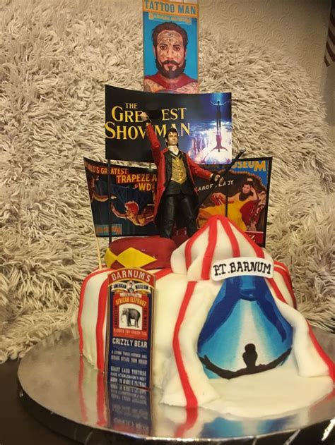 Pin On Greatest Showman Cake