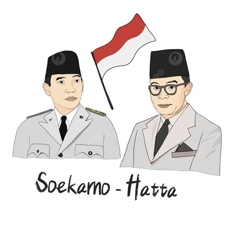 El Día De La Independencia De Indonesia Y La Bandera Roja Y Blanca Png