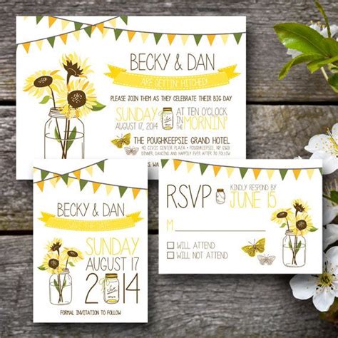 70 sunflower wedding ideas and wedding invitations page 2 of 2 deer pearl flowers