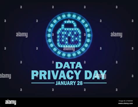Data Privacy Day January 28 Background For Poster Banner Greeting