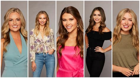 The Bachelor Contestants 2019 Coltons Cast On Season 23