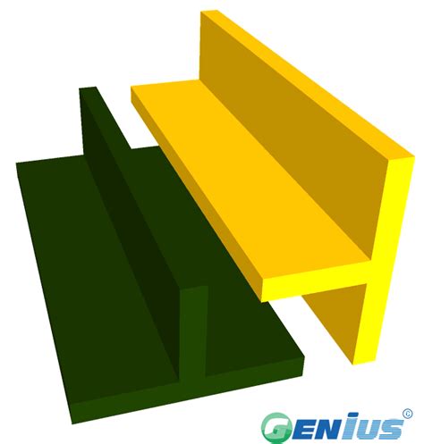 Structural Shapes T Shaped Steelvefr 25 Composite Cart