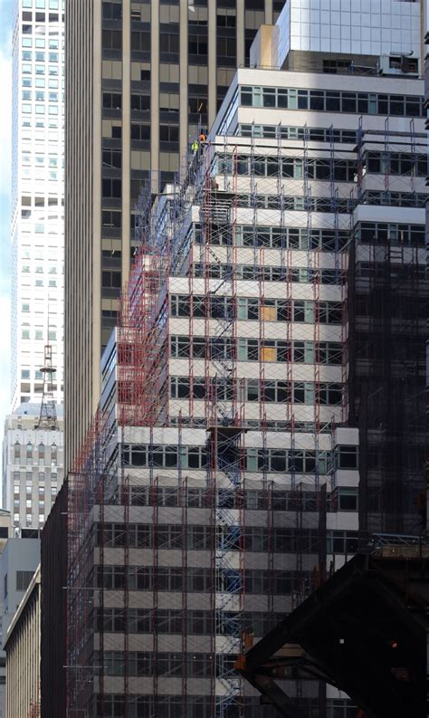 Demolition Prep Underway For 415 Madison Avenue In Midtown East