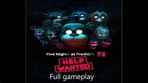 Fnaf Vr Help Wanted Ps4 Full Game Youtube